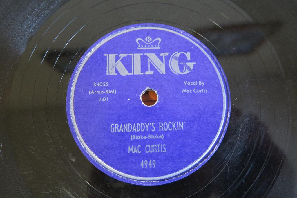 Mac Curtis Grandaddy's Rockin' 78 toeren 78rpm jukebox, Cd's en Dvd's, Vinyl | Rock, Ophalen of Verzenden, Gebruikt, 10 inch, Rock-'n-Roll