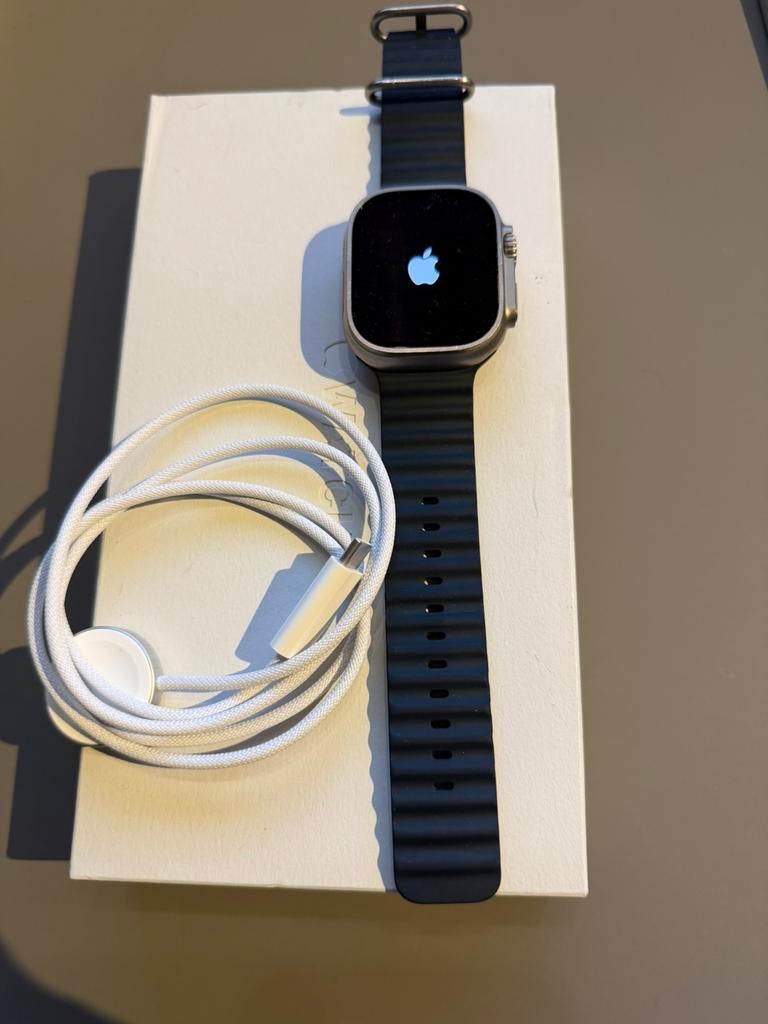 Apple Watch Ultra 2 49mm - Zo goed als nieuw!, Afstand, Blauw, IOS, Ophalen of Verzenden