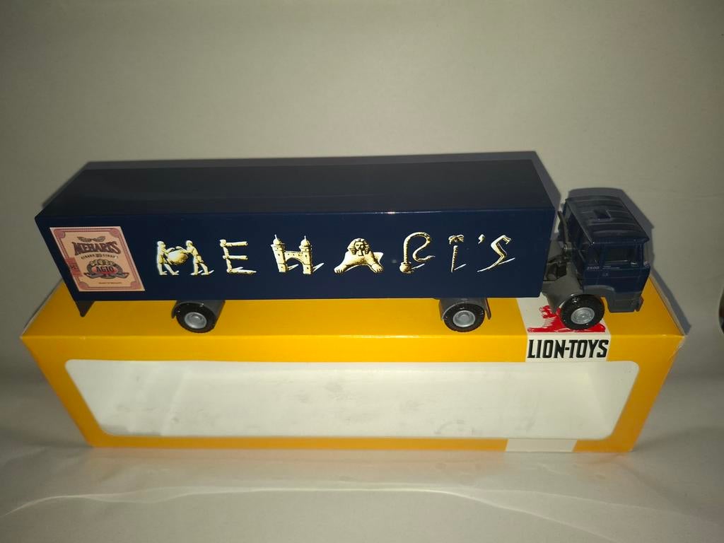 Meharis Lion Toys Truck - Zeldzaam! Daf 2500, Overige merken, Gebruikt, 1:50 of kleiner, Ophalen of Verzenden