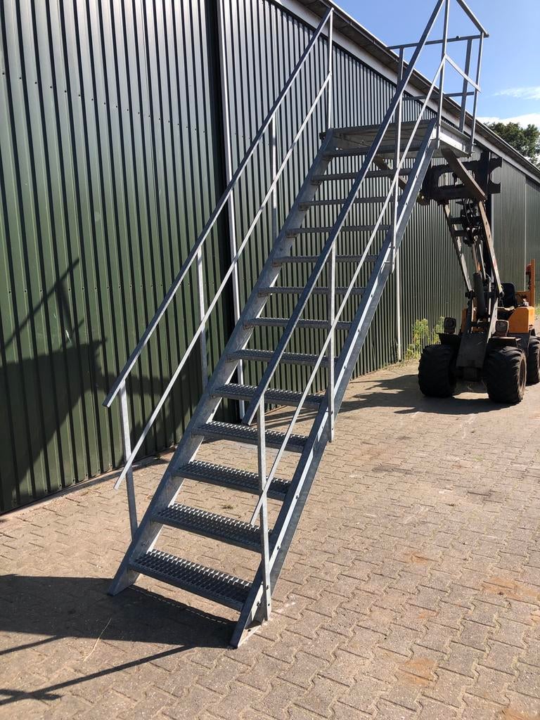 Metalen trap bordestrap diverse trappen 2.8-3.0-3.20 en ande, Ophalen of Verzenden, Trap