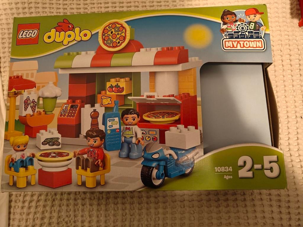 Lego Duplo Pizzaria Set 10834, Ophalen of Verzenden, Gebruikt, Complete set, Duplo
