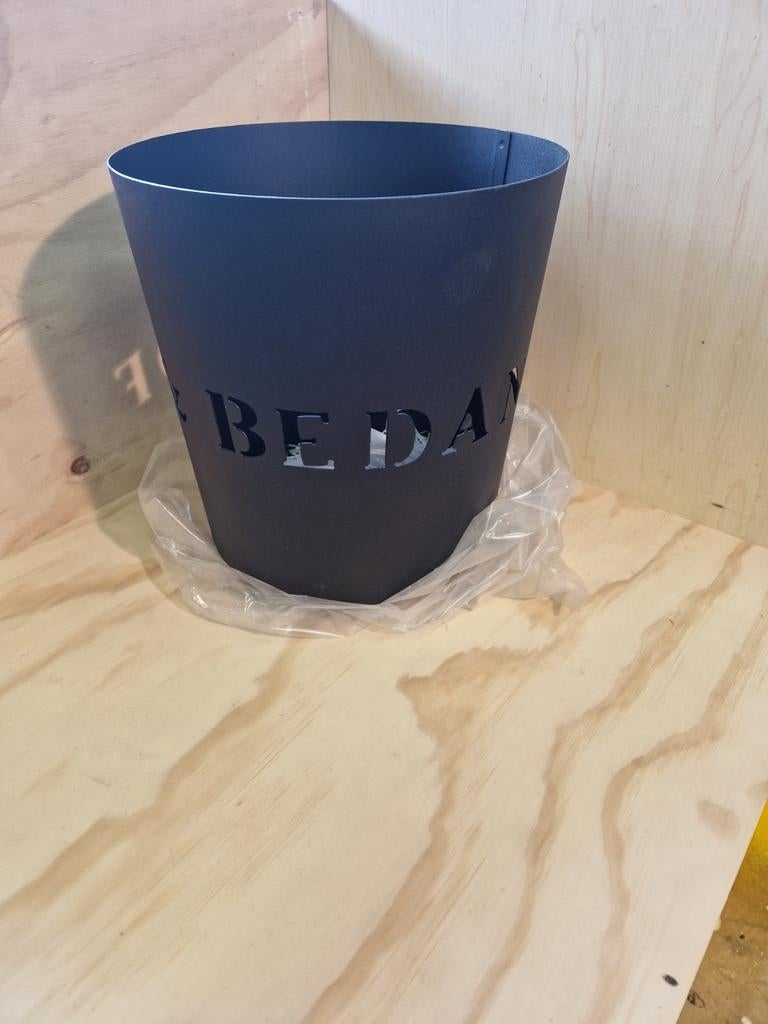 Vuurkorf 'Houdoe & Bedankt' - Sfeervol!, Ophalen of Verzenden, Nieuw, Vuurkorf