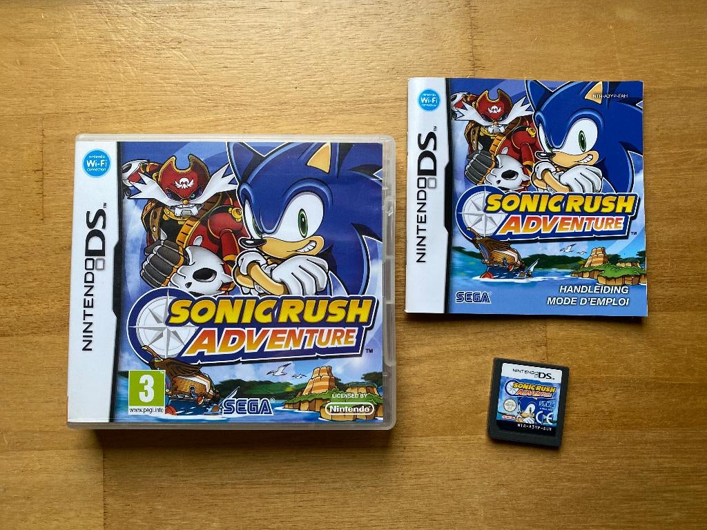 Sonic rush adventure ds, 1 speler, Racen en Vliegen, Ophalen of Verzenden, Zo goed als nieuw