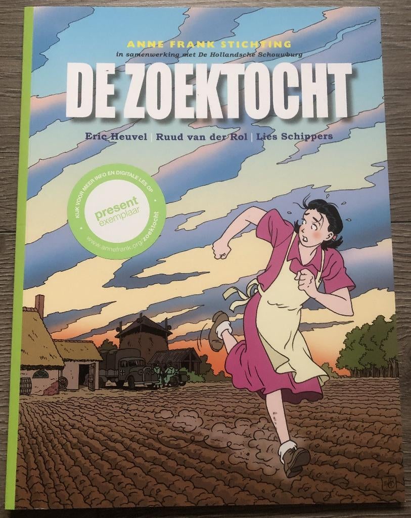 ERIC HEUVEL - DE ZOEKTOCHT - PRESENT EXEMPLAAR - NIEUW, Eén stripboek, Ophalen of Verzenden, Nieuw