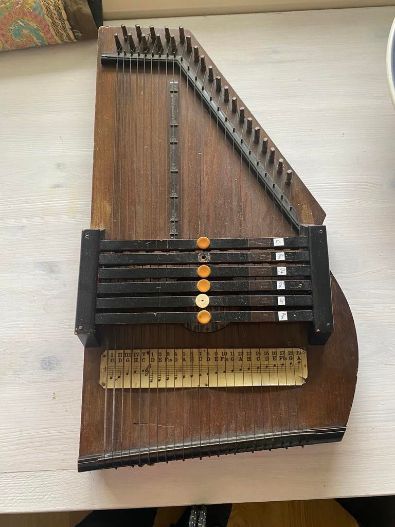 Te koop Autoharp, accoord-zither, cither, Muziek en Instrumenten, Ophalen, Gebruikt