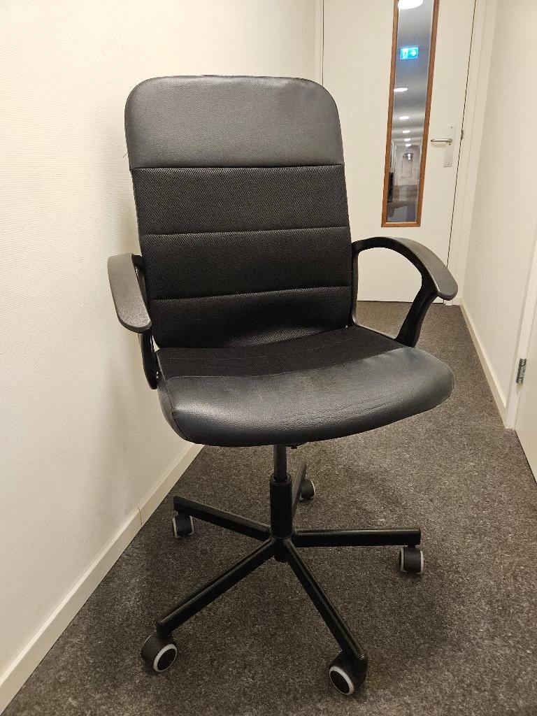 Bureaustoel Renberget, Huis en Inrichting, Bureaustoelen, Ophalen, Gebruikt, Zwart, Bureaustoel