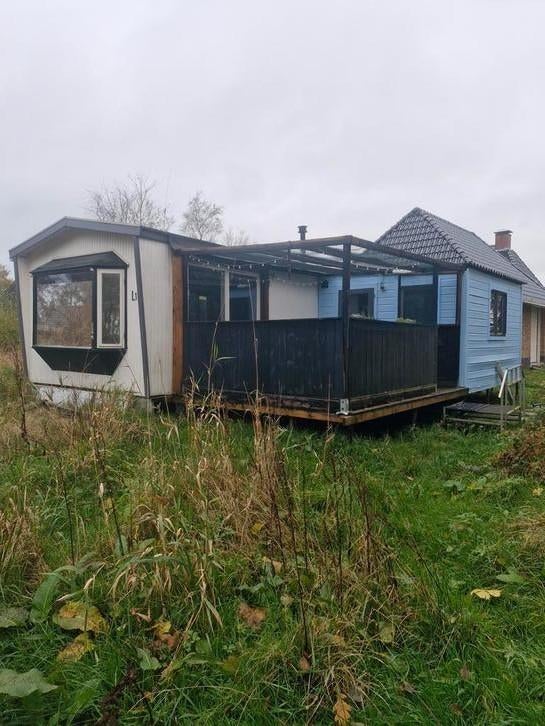TE KOOP: chalet + hokje + veranda, Caravans en Kamperen, Particulier