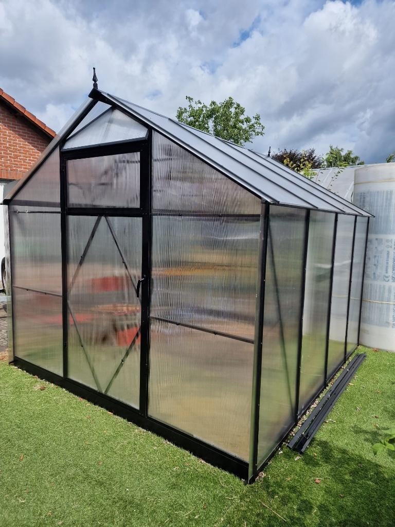 Broeikas Ecoslider, Polycarbonaat, Kweekkas, Zo goed als nieuw, Ophalen