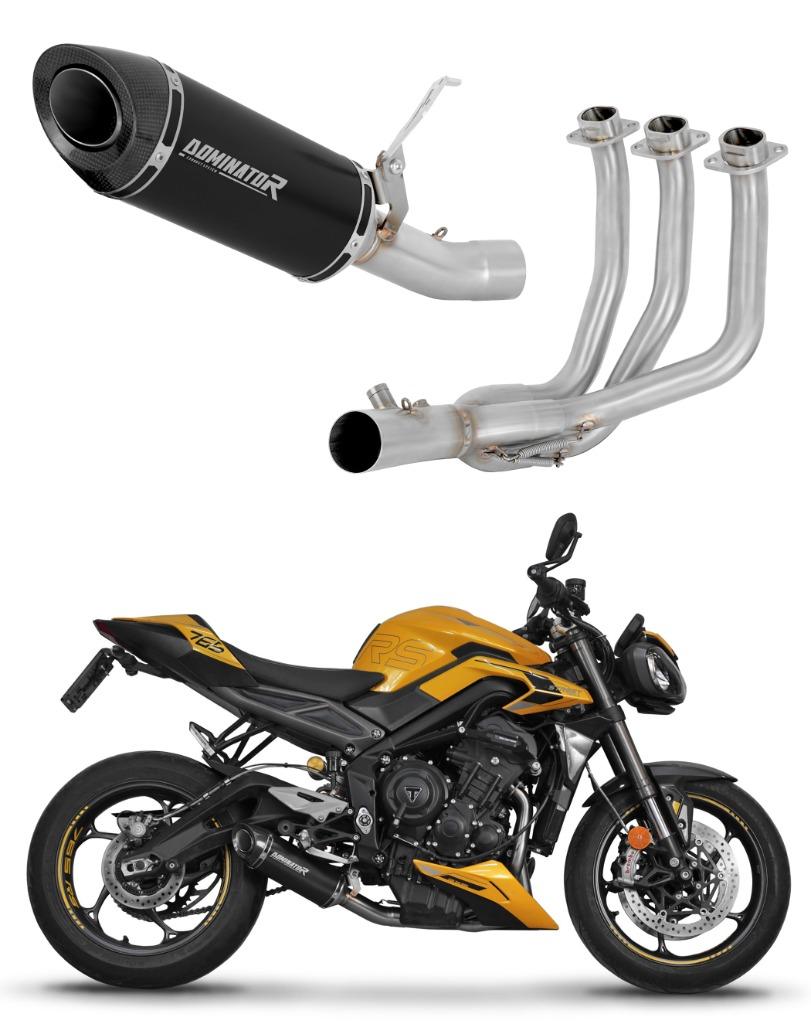 [DOMINATOR UITLAAT] Triumph Street Triple 765 2023-2025, Verzenden, Amsterdam, Nieuw, Dominator