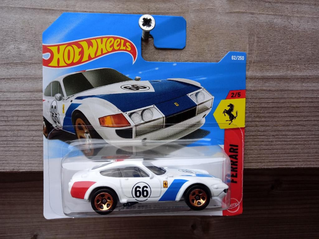 Ferrari 365 GTB4 Competizione Hotwheels, Ophalen, Nieuw, Auto