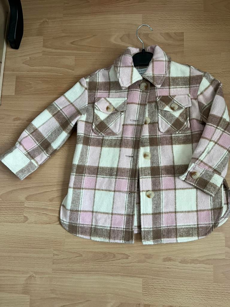 Rose houthakkers blouse/jasje NIEUW, Kinderen en Baby's, Ophalen, Nieuw, Meisje, Trui of Vest