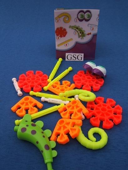 Kid knex stretchin monsters nr. 85225-05, Kinderen en Baby's, Speelgoed | Bouwstenen, Ophalen of Verzenden, Zo goed als nieuw