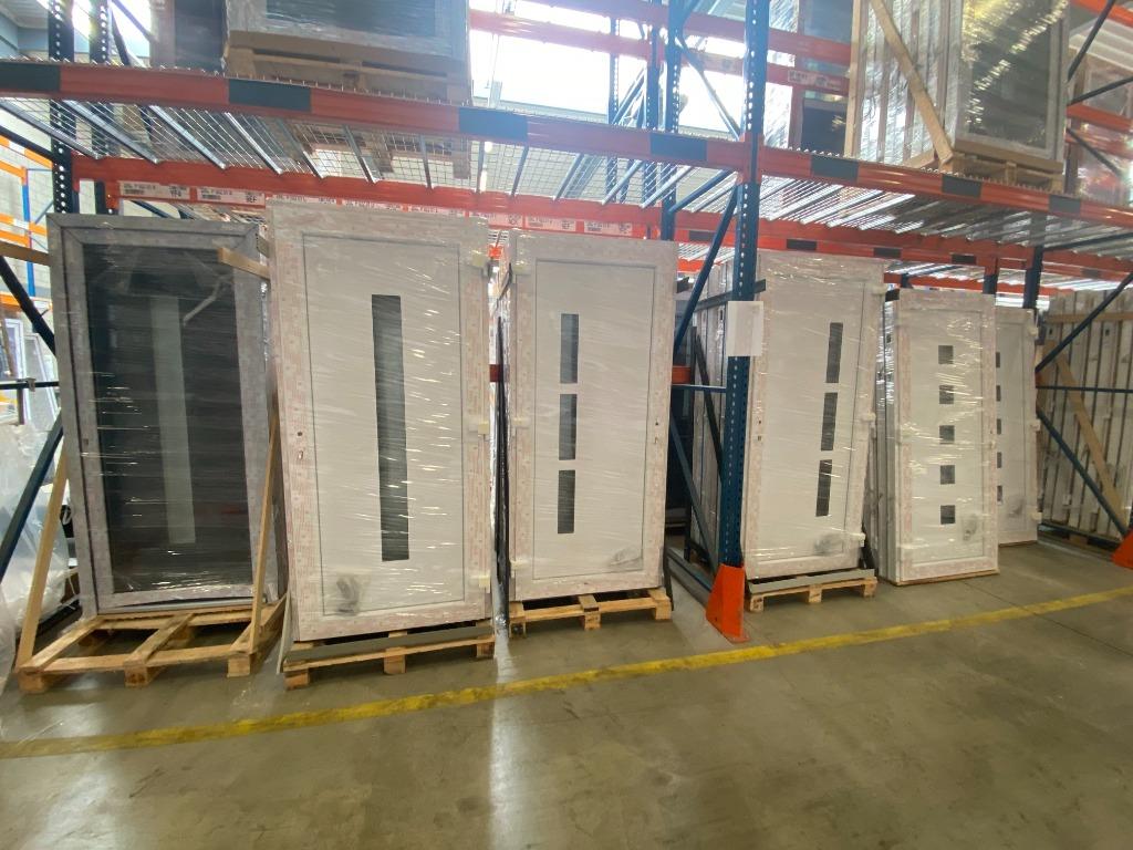 Grootste stockverkoop ooit, 10.000 stuks ramen uit voorraad, 75 tot 150 cm, Kunststof, Verzenden, Raamkozijn