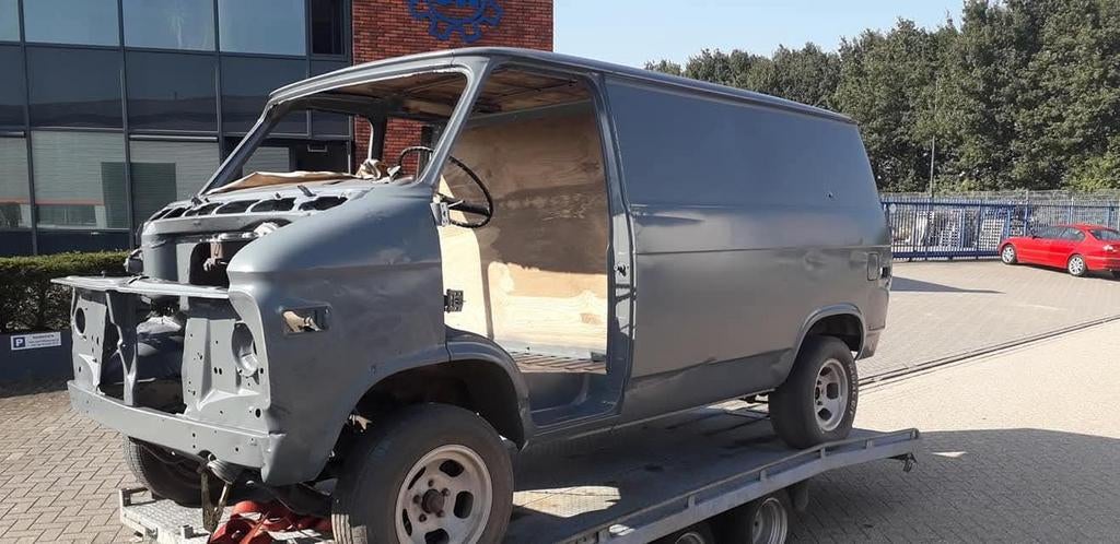 Chevy van shorty  met invoer papieren ...'76, Particulier, Te koop