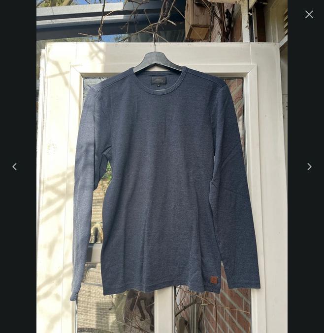 Blauw shirt CottonClub, Cottonclub, Gedragen, Verzenden, Maat 48/50 (M)