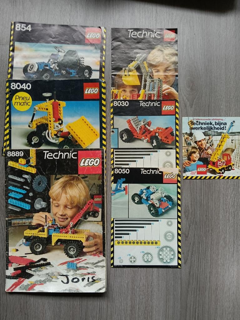 Lego techniek instructies, Ophalen of Verzenden, Gebruikt, Complete set, Lego