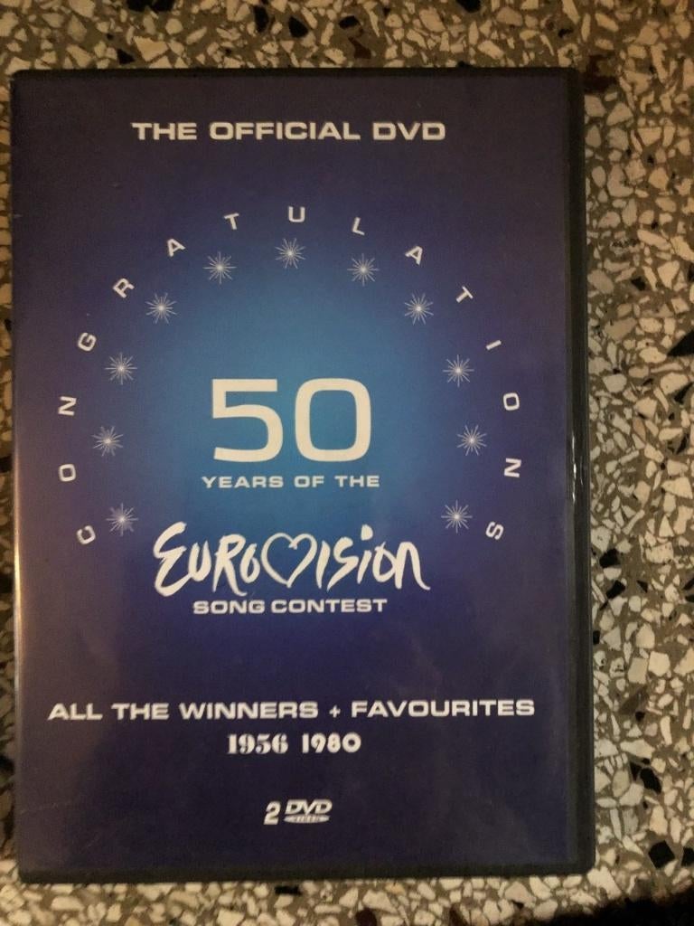 50 years eurovision song context 1956-1980 dvd (een cd), Ophalen of Verzenden, Zo goed als nieuw, Pop