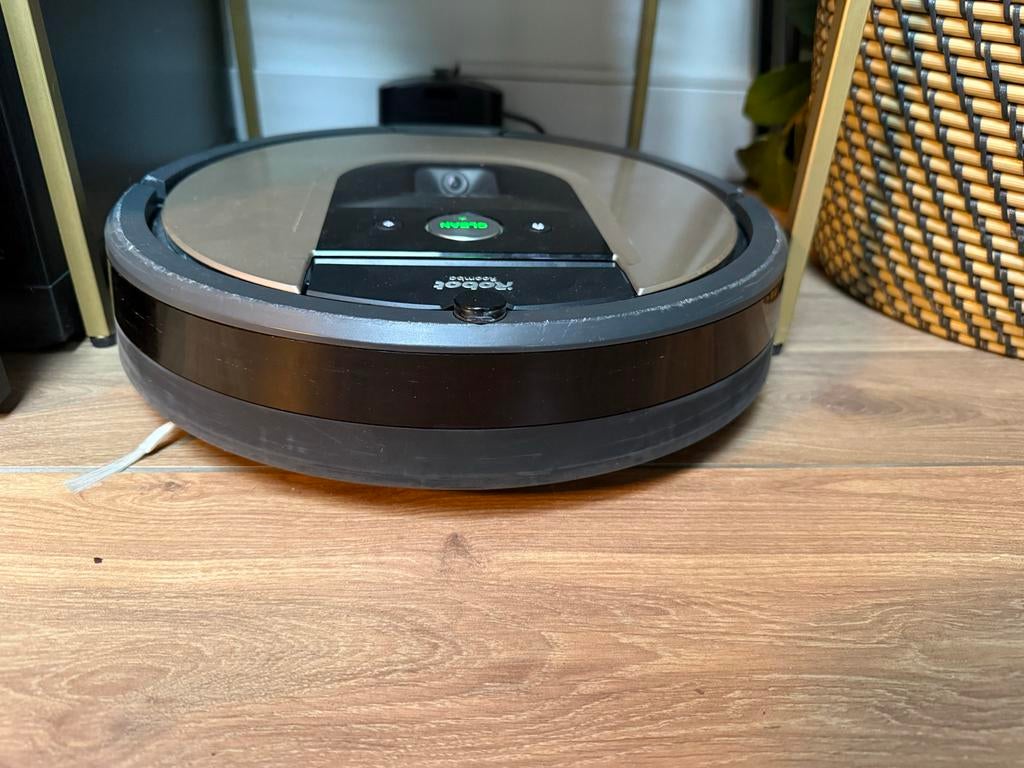 Irobot roomba 976, Witgoed en Apparatuur, Stofzuigers, Ophalen, Gebruikt, Robotstofzuiger