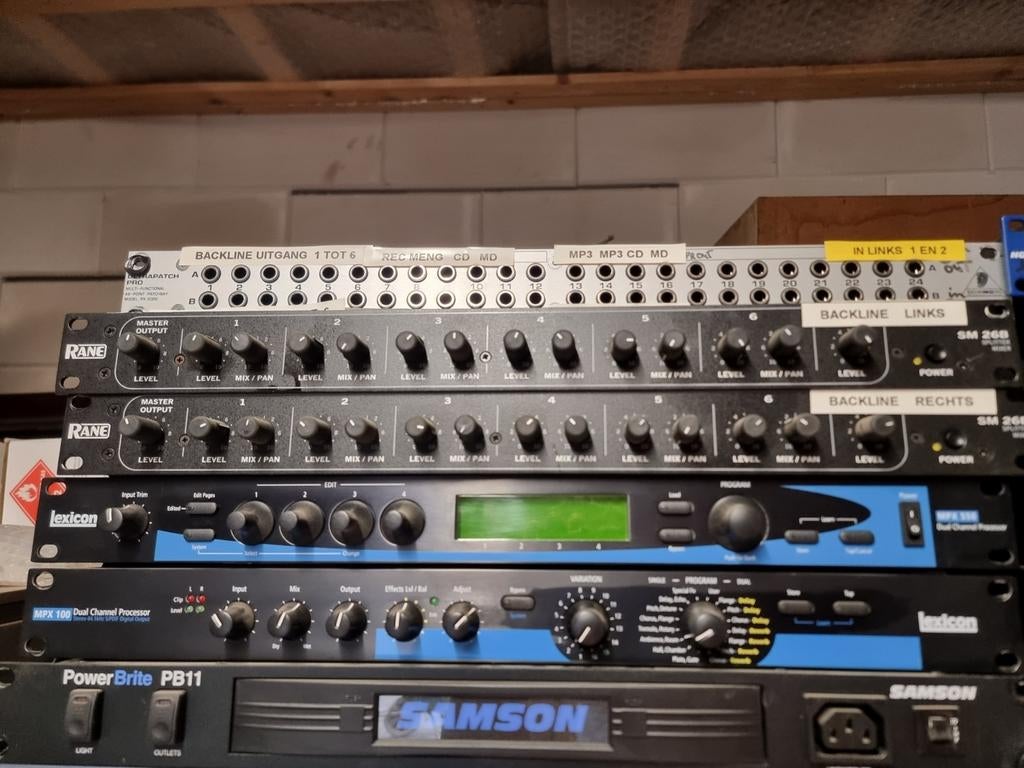 Rane audio spitter 6 kanaals top kwaliteit, Ophalen of Verzenden, Zo goed als nieuw, Audio