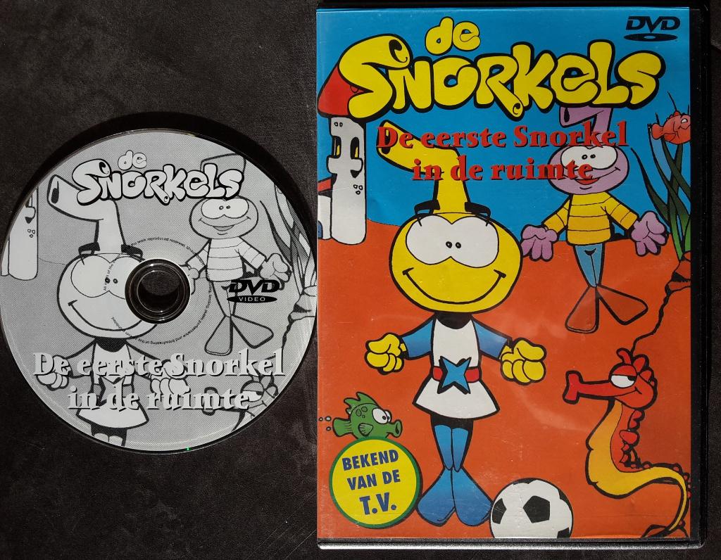 DVD - De Snorkels - De Eerste Snorkel In de Ruimte, Cd's en Dvd's, Dvd's | Kinderen en Jeugd, Zo goed als nieuw, Tv fictie, Avontuur