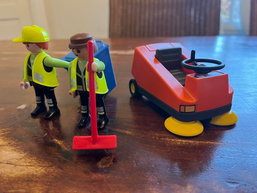 Playmobil 70203 - Stadsreiniging, Ophalen of Verzenden, Zo goed als nieuw, Complete set