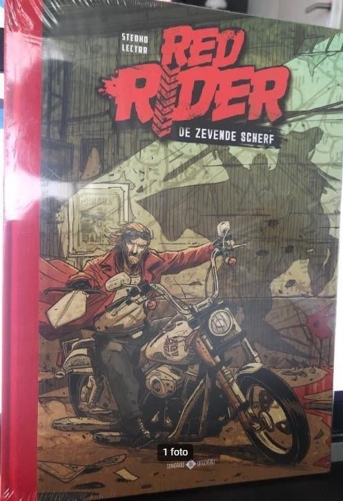 De zevende scherf red rider hardcover L5, Boeken, Eén stripboek, Ophalen of Verzenden, Zo goed als nieuw