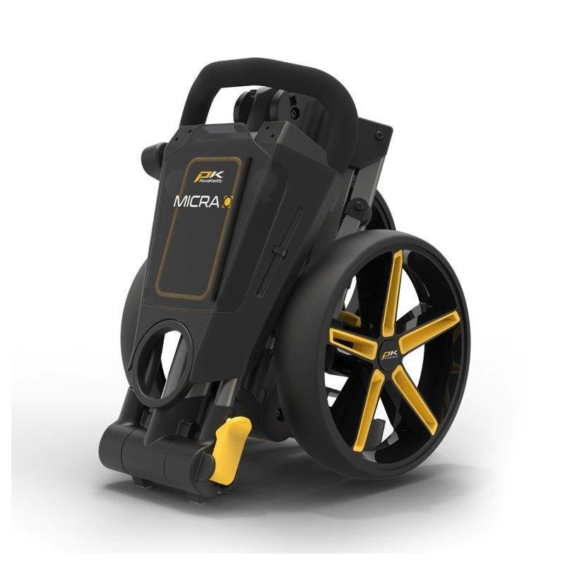 Powakaddy Micra - Gunmetal/Yellow -, Ophalen of Verzenden, Nieuw, Golfkar, Ping
