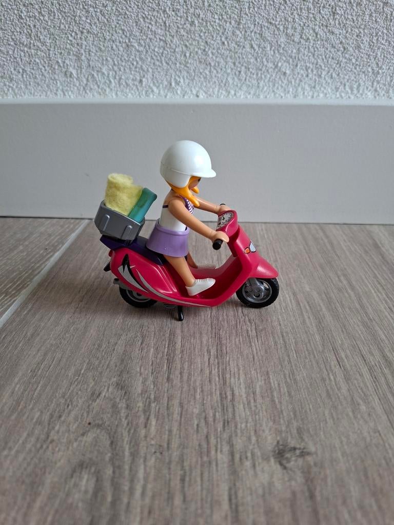 Playmobil scooter set, Ophalen of Verzenden, Zo goed als nieuw, Complete set