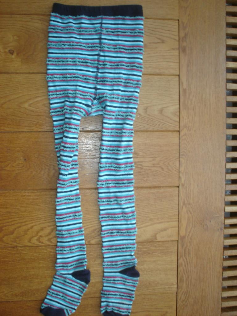 gestreepte blauwe maillot, maat 140/146, Overige typen, Zo goed als nieuw, Hema, Verzenden