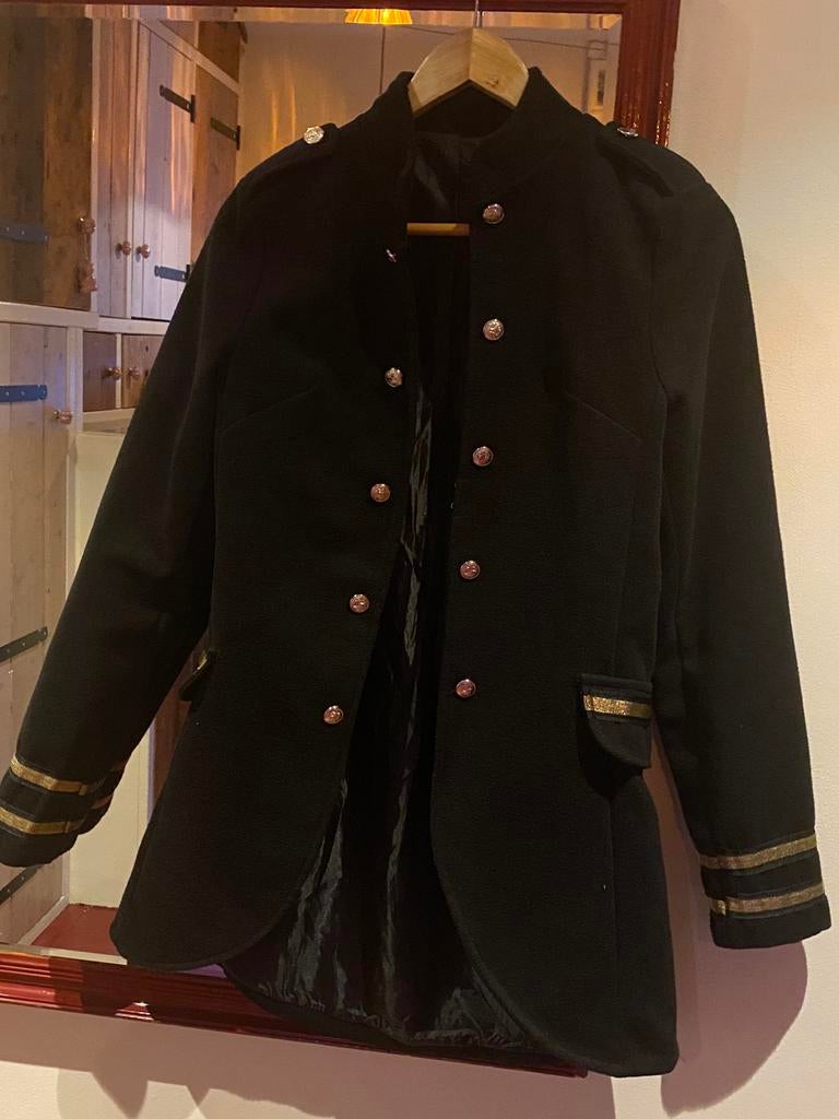 Prachtig getailleerd wollen jasje oeteldonk, Kleding | Dames, Carnavalskleding en Feestkleding, Ophalen, Zo goed als nieuw, Maat 34 (XS) of kleiner