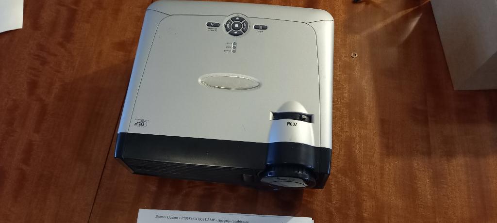 Optoma EP709S +extralamp Beamer, Ophalen of Verzenden, Zo goed als nieuw, DLP, Overige resoluties
