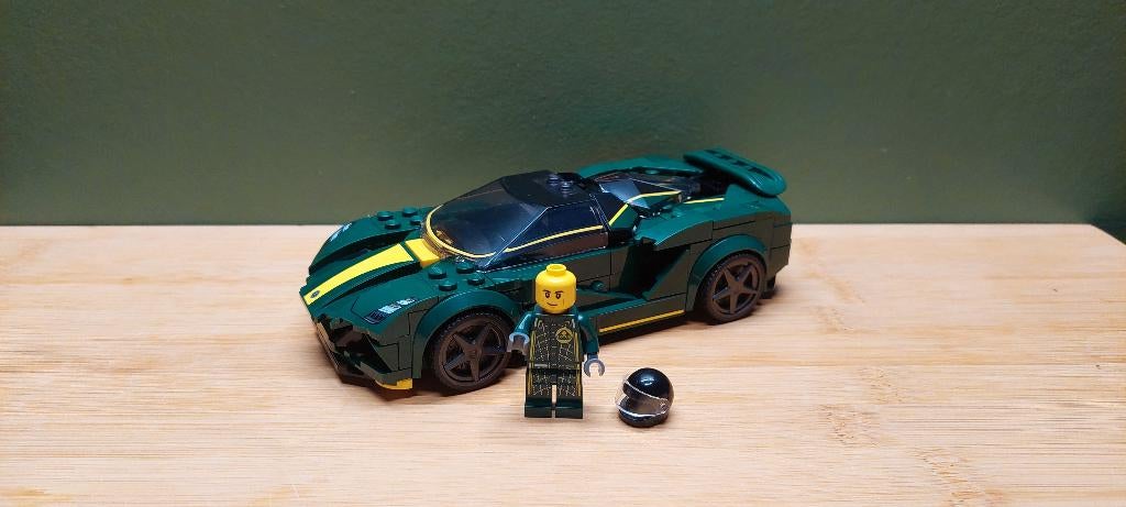 Lego Speed Champions 7690 Lotus Evija, Ophalen of Verzenden, Zo goed als nieuw, Complete set, Lego
