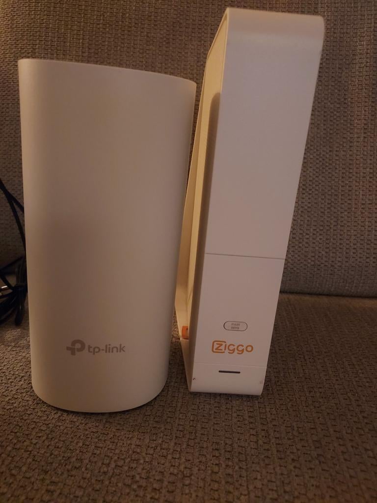 TP-Link Wifi Versterker & Ziggo Modem, Ophalen of Verzenden, Gebruikt, TP-Link & Ziggo