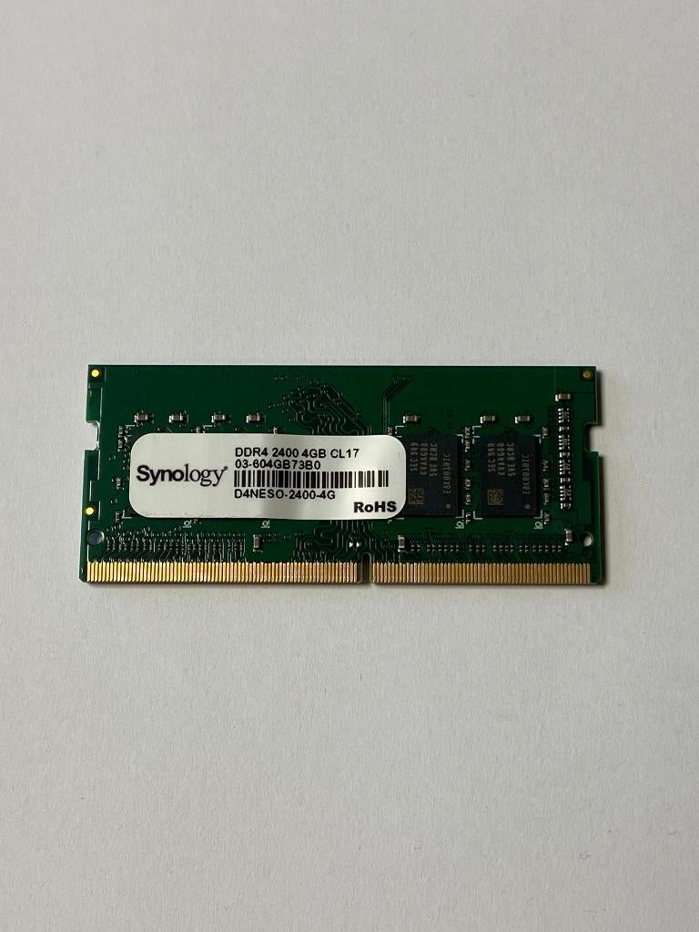 Synology 4gb DDR4 *D4NES0-2400-4G* (DS1618+ - DS1819+), Computers en Software, Synology, Server, DDR4, Nieuw