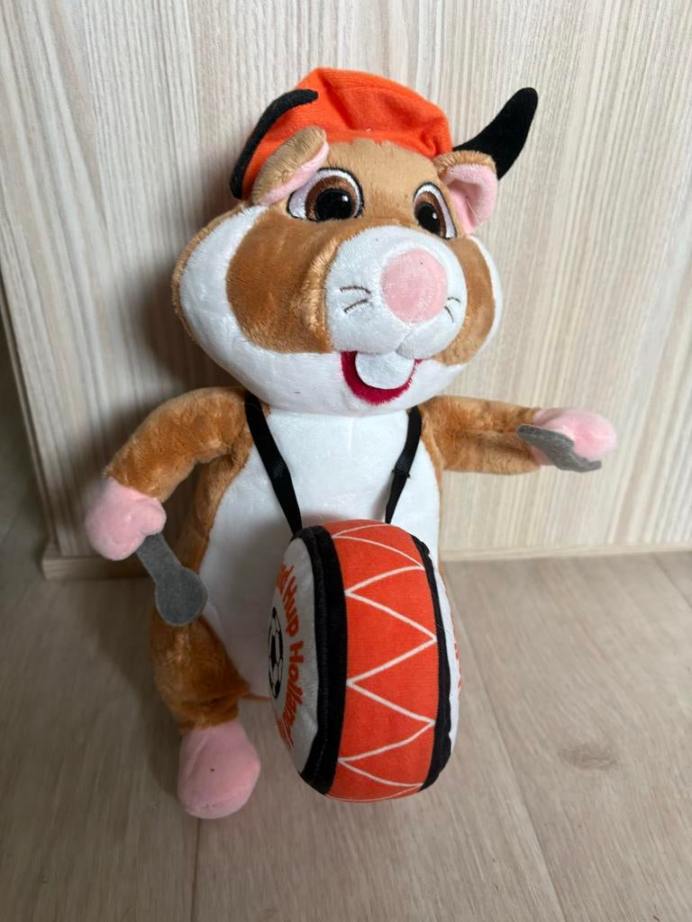 Muziek Hamster Albert Heijn, Kinderen en Baby's, Speelgoed | Knuffels en Pluche, Zo goed als nieuw, Overige typen, Ophalen