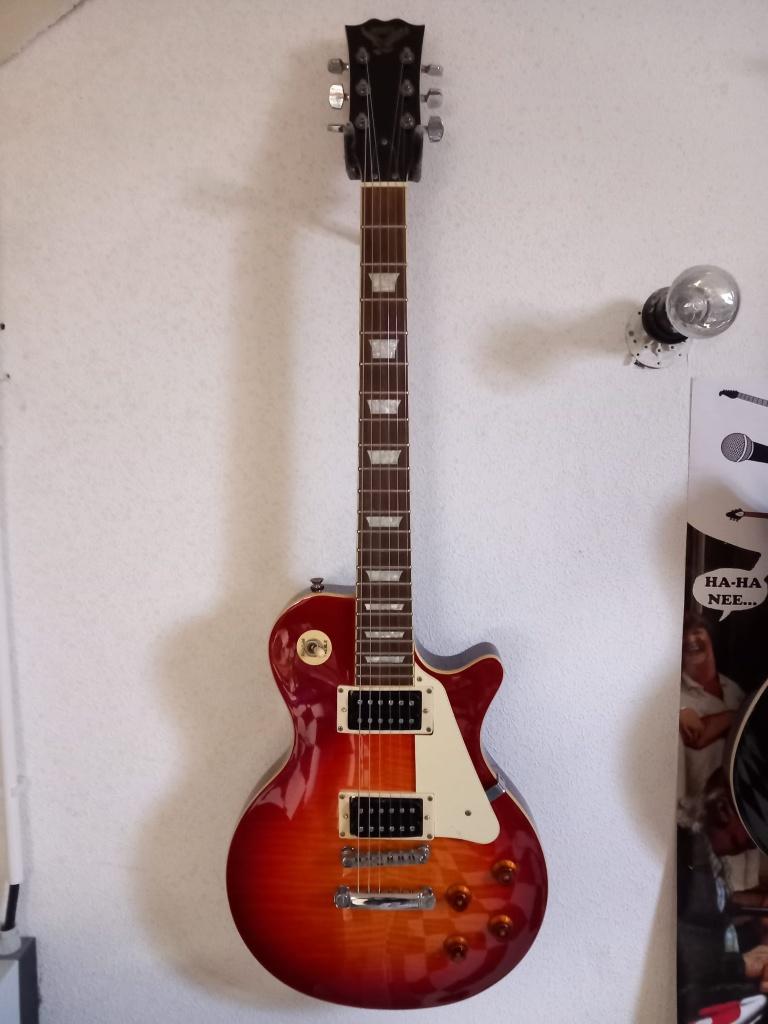 Les Paul copy S101 set neck, Muziek en Instrumenten, Ophalen, Gebruikt, Solid body, Overige merken