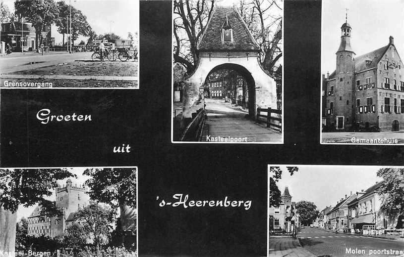380-389-031 s Heerenberg, Verzenden, Voor 1920, Gelderland
