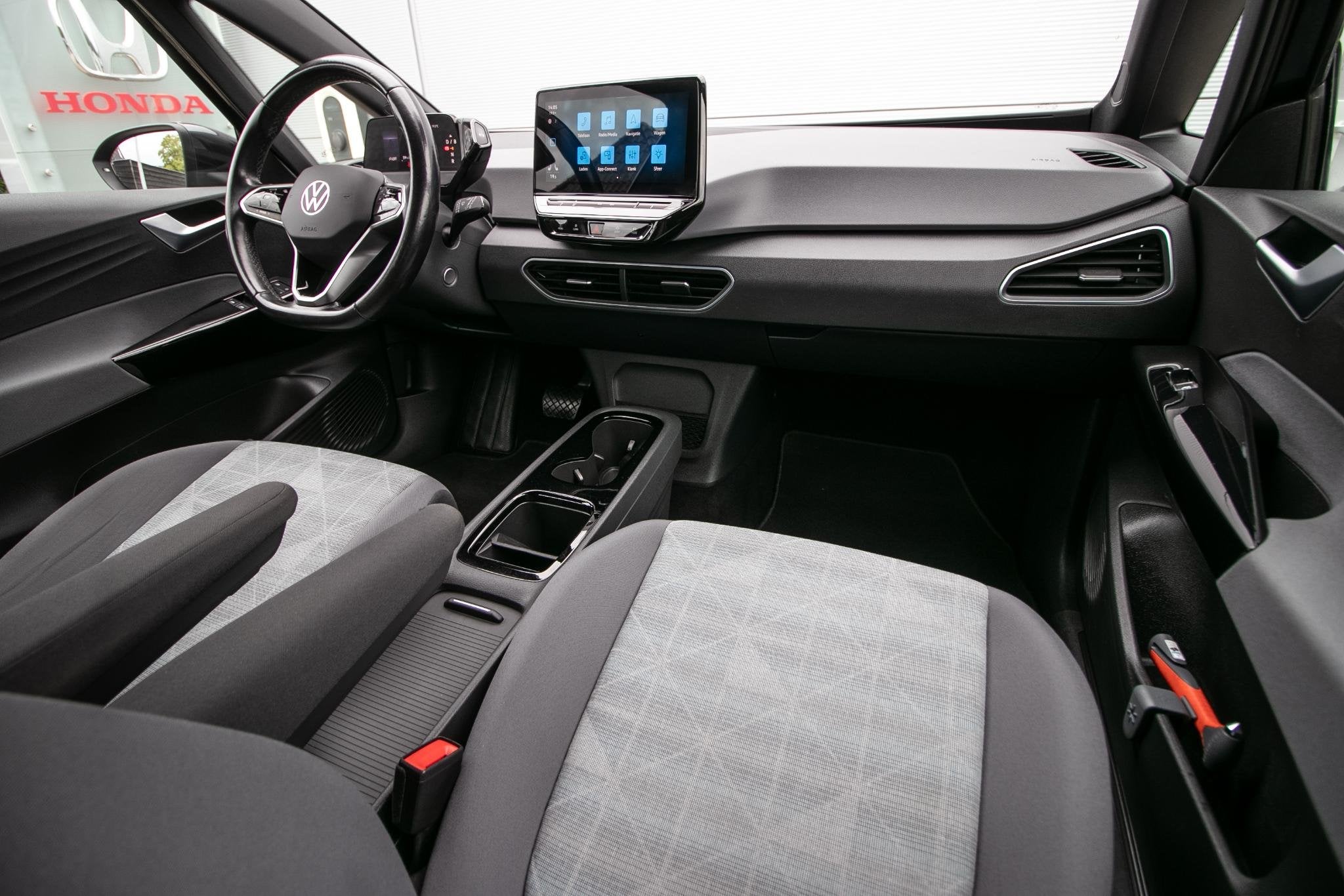 Volkswagen ID.3 Pro 58 kWh | SOH 92% | Adapt Cruise | Camera, Auto's, 34 min, Stof, Gebruikt, Zwart