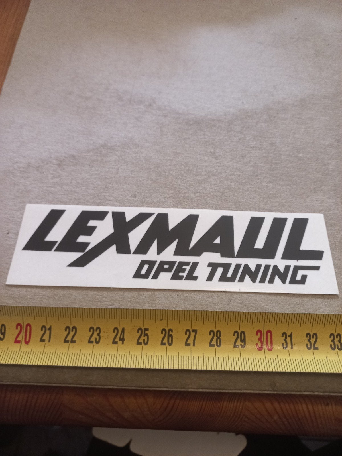 Lexmaul Opel Tuning Sticker -, Ophalen of Verzenden, Nieuw, Auto of Motor