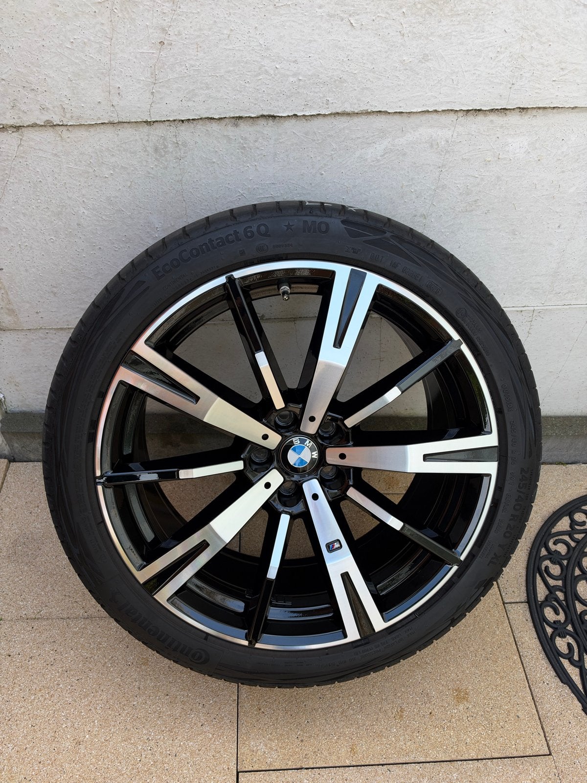 BMW M G60 G61 20 inch velgen met Continental EcoContact 6Q, Auto-onderdelen, Ophalen, Gebruikt, 275 mm, Banden en Velgen