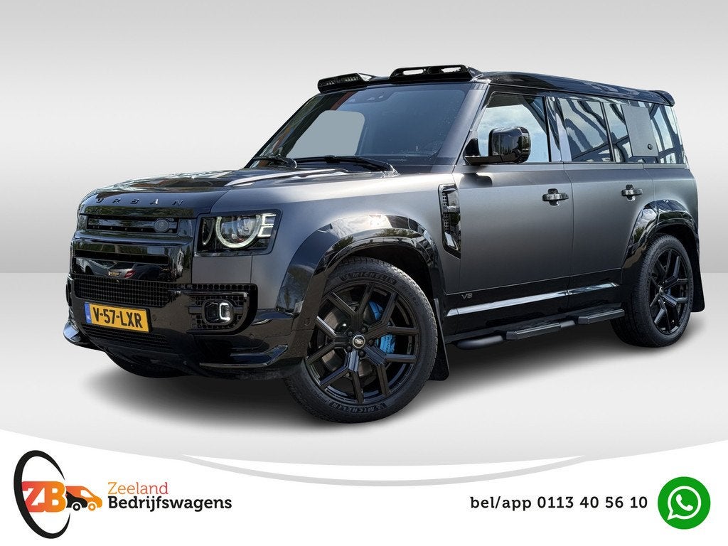Land Rover Defender 5.0 P525 110 V8 URBAN | Commercial | Ful, Auto's, Bestelauto's, Bedrijf, Te koop, 360° camera, 4x4, ABS, Achteruitrijcamera