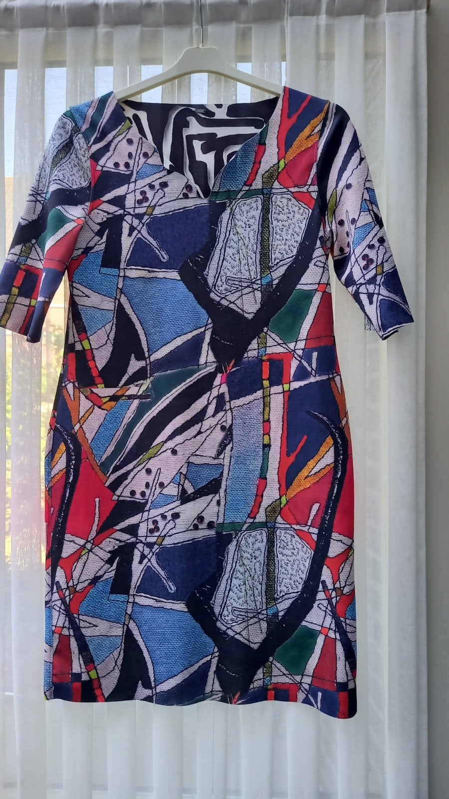 LIZZY & COCO JURK MAAT L,  2 ZIJDIG DRAAGBAAR, Kleding | Dames, Jurken, Overige kleuren, Maat 42/44 (L), Ophalen of Verzenden