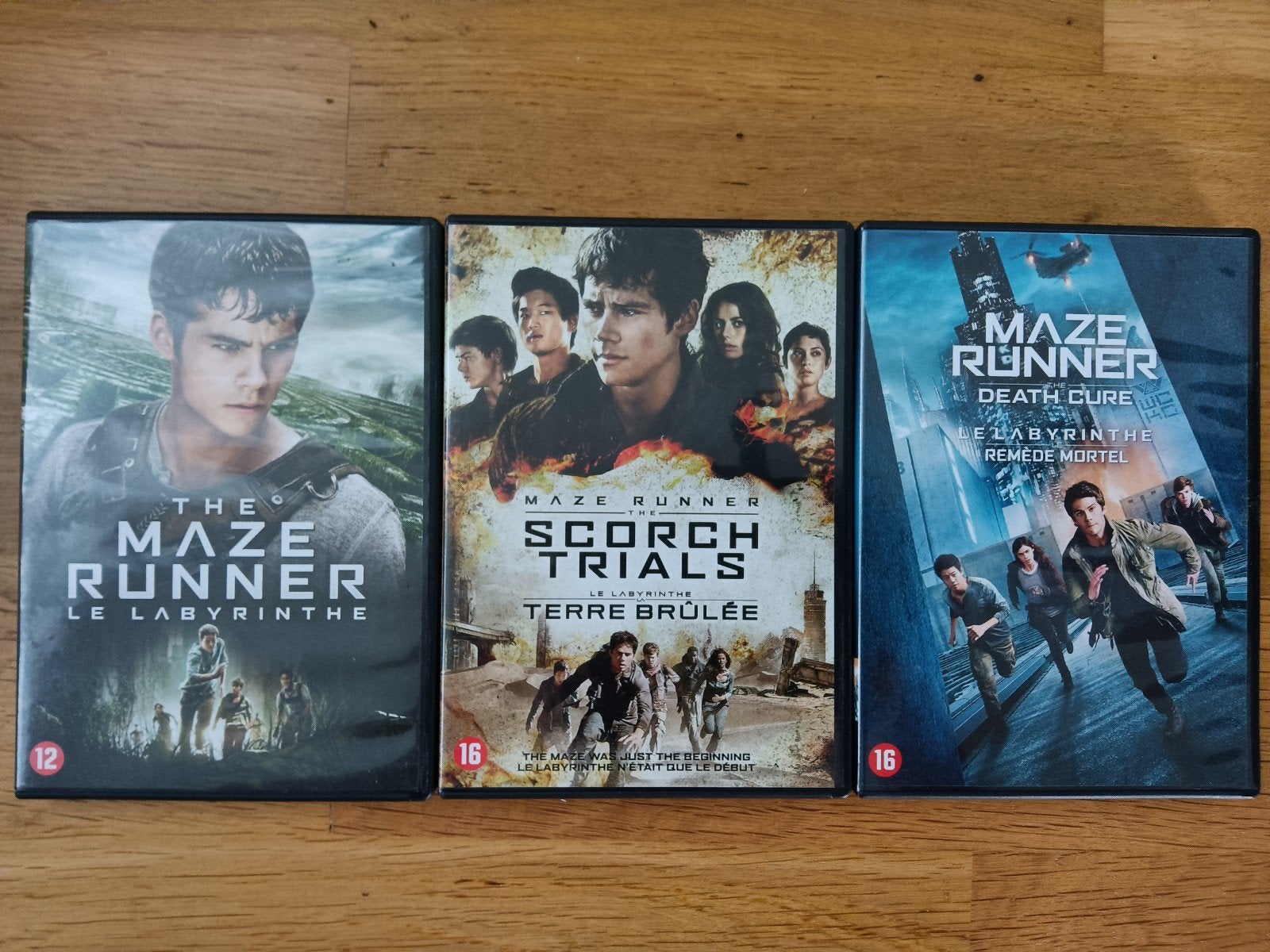 Mazerunner trilogie scorch trials death cure, Vanaf 16 jaar, Ophalen of Verzenden, Zo goed als nieuw