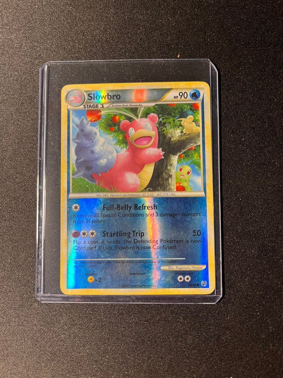 Slowbro reverse holo, Ophalen of Verzenden, Zo goed als nieuw