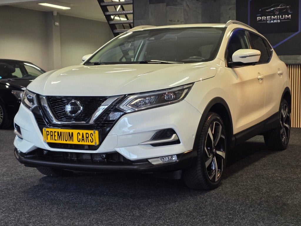 Nissan Qashqai 1.2 Tekna LED / 360 Camera / ProPILOT Park /, Auto's, Nissan, Gebruikt, 4 cilinders, Wit, Origineel Nederlands