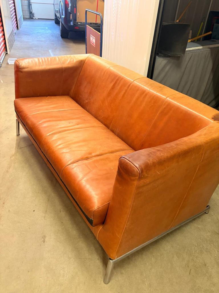 Kubik designbank by Gerard van den Berg, Ophalen of Verzenden, Gebruikt, Eenpersoons, Minder dan 150 cm