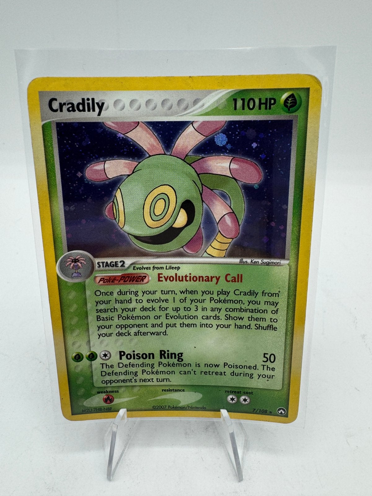 Cradily 7/108 Power Keepers, Ophalen of Verzenden, Gebruikt, Losse kaart