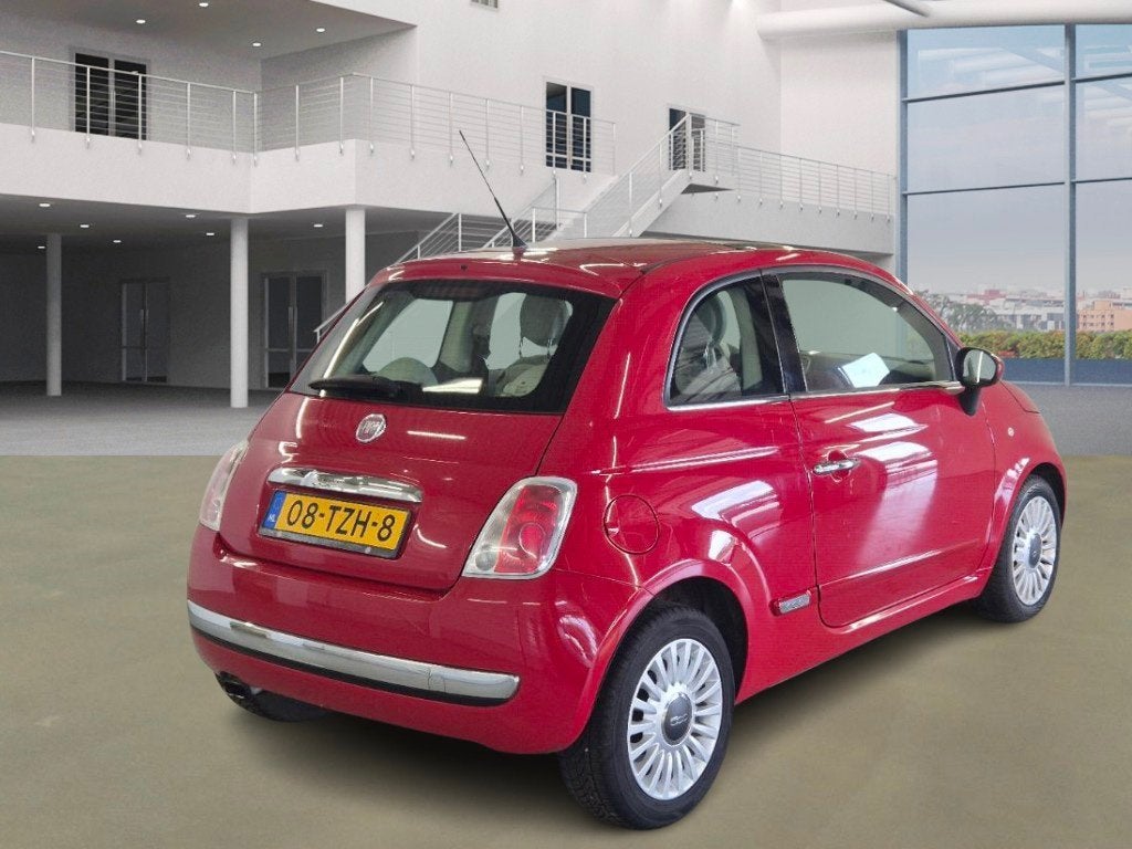 Fiat 500 0.9 TwinAir Lounge/ PANO/ ZUINIG, Auto's, Fiat, Voorwielaandrijving, Euro 5, 86 pk, Gebruikt