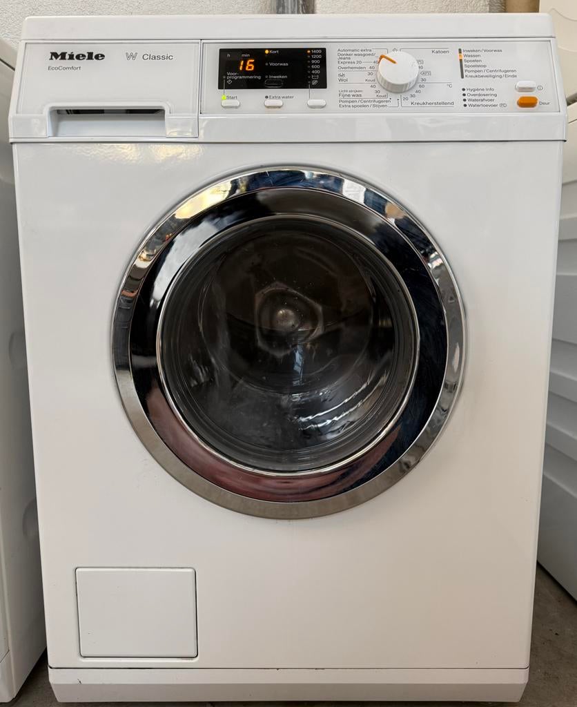 Miele wasmachine - 7kg -  1400 toeren - energieklasse A, Witgoed en Apparatuur, Wasmachines, Ophalen, Gebruikt, Voorlader, 85 tot 90 cm