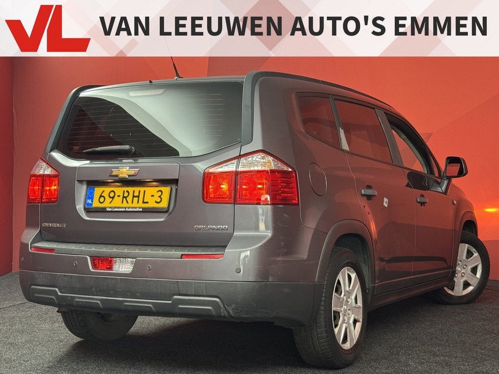Chevrolet Orlando 1.8 LS | Airco | PDC (bj 2011), Auto's, Chevrolet, Voorwielaandrijving, Euro 5, Zwart, 4 cilinders